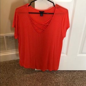 Orange top